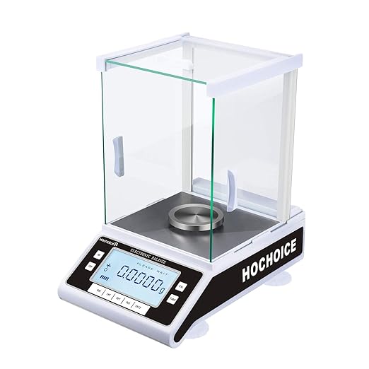 300g/0.1mgLab Scale 0.0001g| Analytical Electronic Balance Lab Precision Weighing Balance Scales Jewelry Scales Calibrated| High Accuracy Electromagnetic Force Sensor