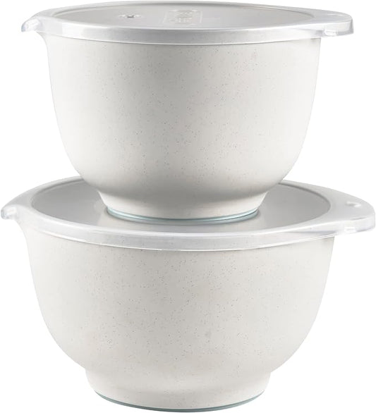Rosti Precision Craft Mixing Bowl Set 2 Pcs Elevate Your Culinary Experience Stylish Nesting Bowls for Effortless Cooking and Baking