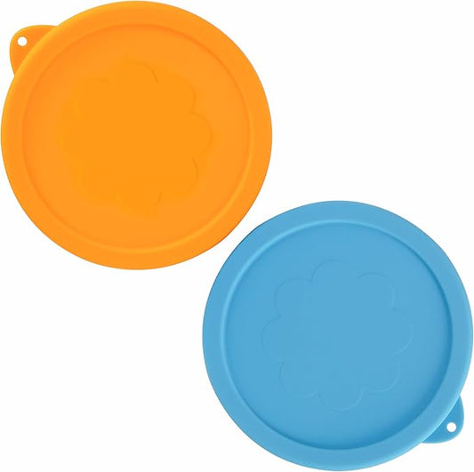 7 Cup Silicone Replacement Lids Storage Cover for Pyrex 7402-PC Glass Bowls (Container not Included) 2 Pack Microwave, Dishwasher and Freezer Safe