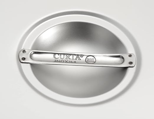 CURTA 6-Pack 1/3 Size Steam Table Pan Cover, Lid with Handle, NSF, Hotel & Catering Food Cover