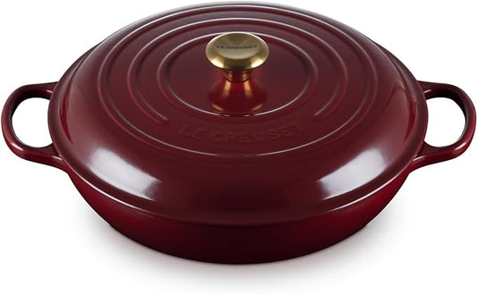 Le Creuset Enameled Cast Iron Signature Braiser, 5 qt., Rhone