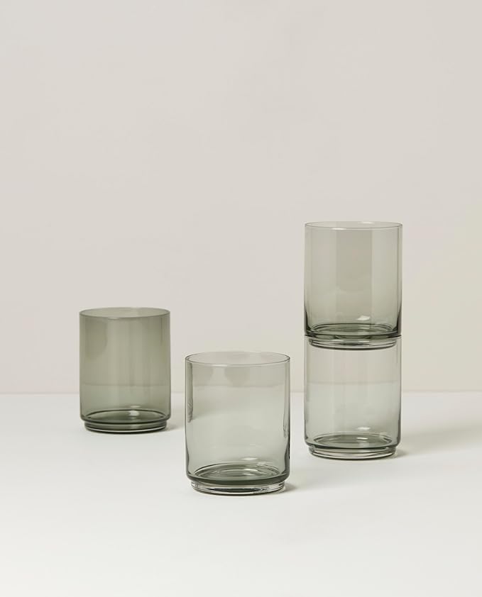 Lenox Tuscany Classics 4Pc Tall Glasses, 1.10, Black