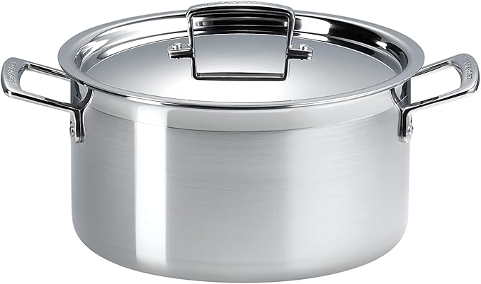 Le Creuset 3-Piece cookware Set Made of 3-ply Stainless Steel, 5381000010001