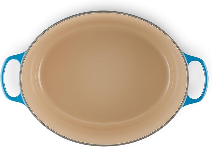 Le Creuset Enameled Cast Iron Signature Oval Dutch Oven, 15.5 qt., Marseille
