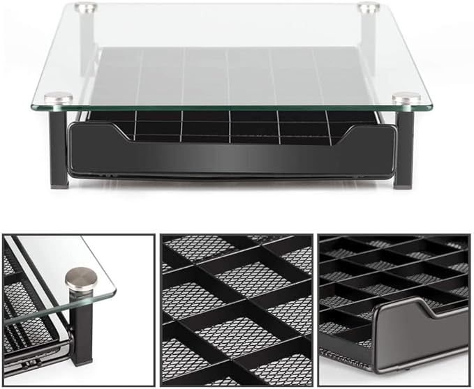 RECAPS Coffee Pod Holder Storage Small Pod Drawer Pods Holder Compatible with Nespresso Original Line Coffee Pods Kitchen Organizer Holds 60 Pods （NOT Compatible with Vertuoline）