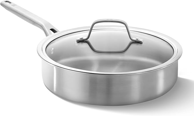 Calphalon Stainless Steel 3-Qt Sauté Pan with Lid