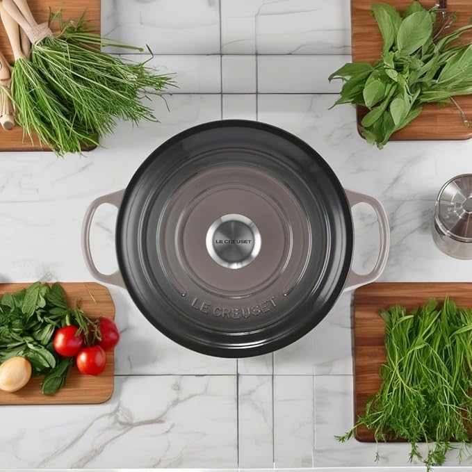 Le Creuset Enameled Cast Iron Signature Sauteuse Oven, 3.5 qt., Oyster