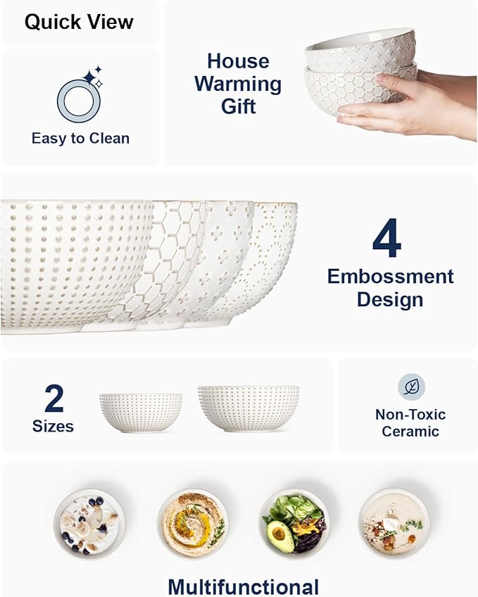 Cereal bowls (26 oz)