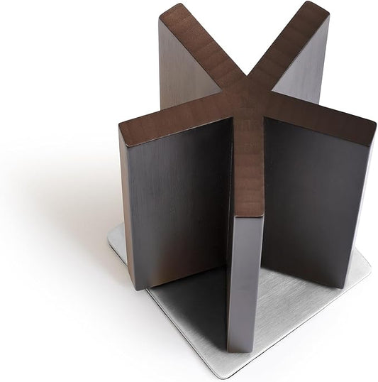 SPIN & SLICE Rotating Magnetic Knife Block