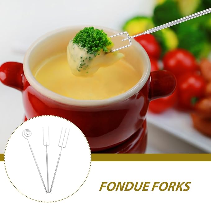 3Pcs Chocolate Dipping Tools, Stainless Steel Candy Dipping Tools Set, Baking Supplies Stainless Steel Fondue Fork, Cooking Tool Set Dishwasher Safe