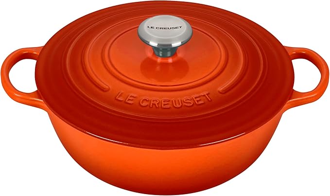 Le Creuset Signature Cast Iron Chef's Oven, 7.5qt, Flame