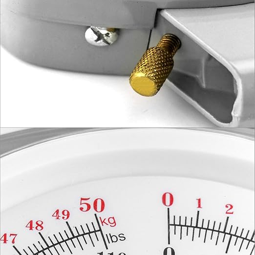 QWORK 2 Pack Precision Hanging Scale, 110lbs / 50kg Capacity, Dual Unit, Heavy Duty