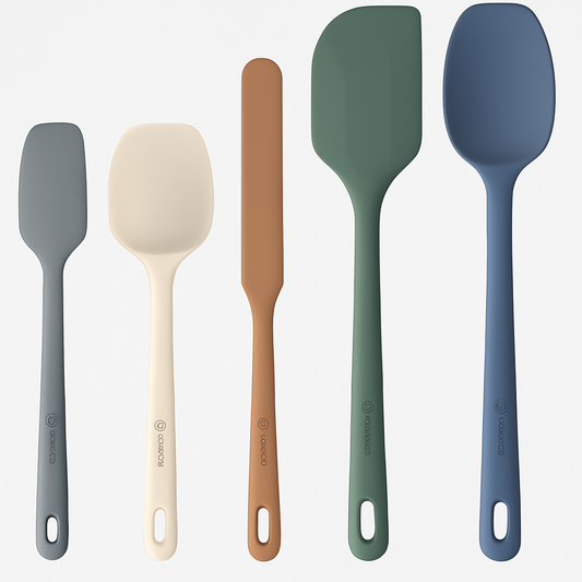 5 Pieces Silicone Spatula Set