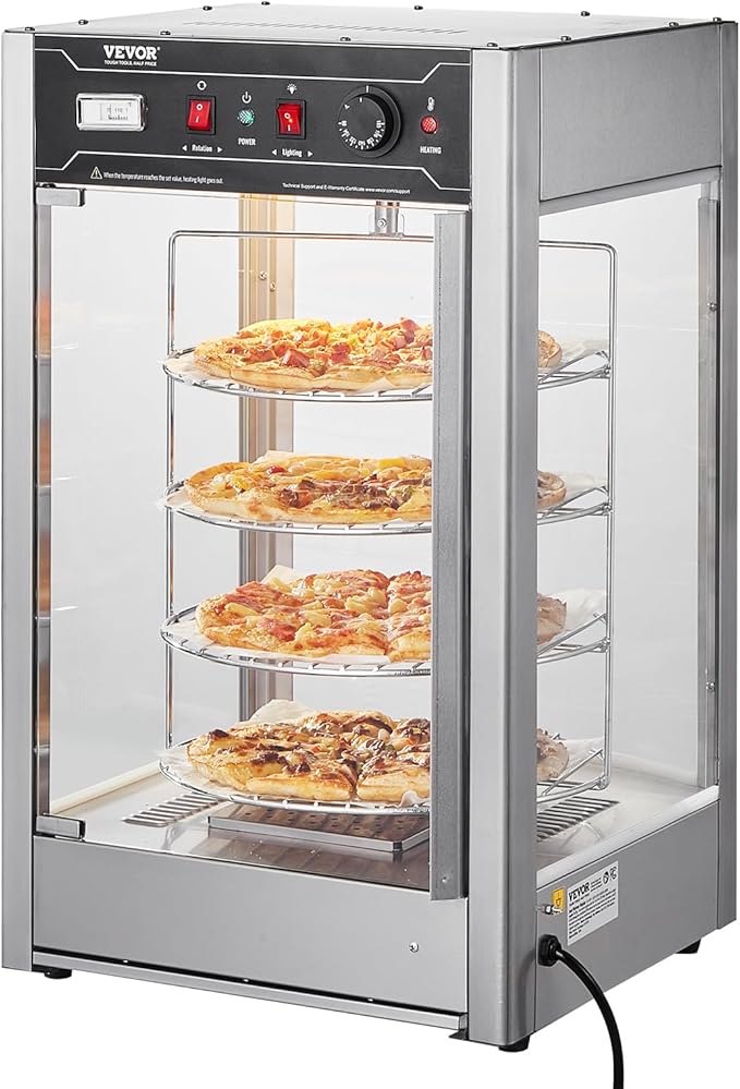 VEVOR foof Warmer Display (4-Tier)