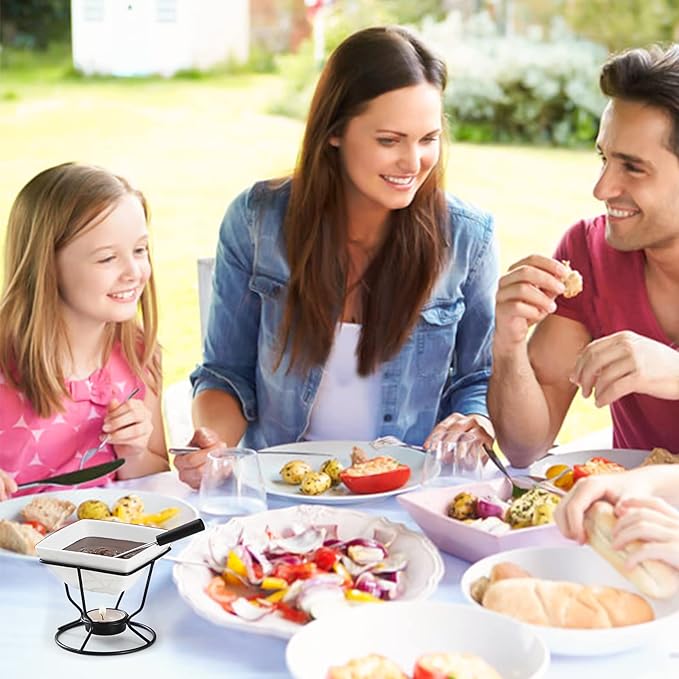 Luvan 7oz Butter Warmers for Seafood with 20 Tealight,4Pcs Ceramic Butter Warmers Set for Chocolate Butter Cheese,Ceramic Bowl Oven Microware Dishwasher Safe,Perfect for family dip Fruit,Dessert,Snack