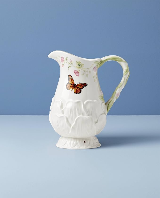 Lenox 897163 Butterfly Meadow Floral Pitcher