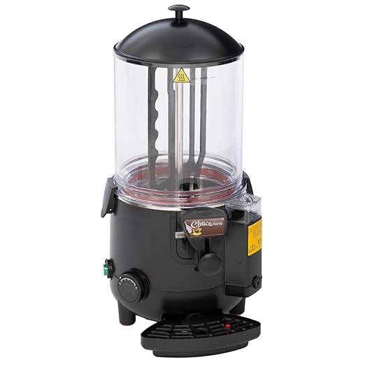 FSE HCD-10 Hot Chocolate Dispenser with 10 Liter Capacity and Adjustable Thermostat