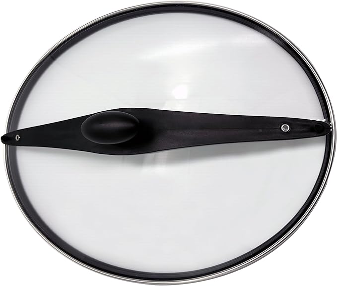 Oval Slow Cooker Lid with Sealing Ring and Clips Compatible for Hamilton Beach 10Quart Slow Cooker 33195
