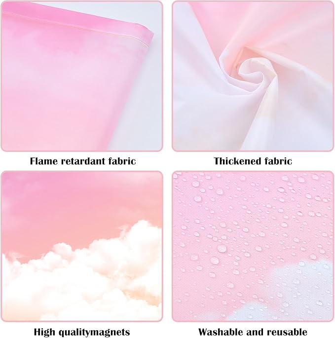 2 Pcs Fluorescent Light Covers - 4 x 2 Feet Covers for Ceiling Lights, Magnetic Light Filters for Classroom, Office, Hospitals, Home