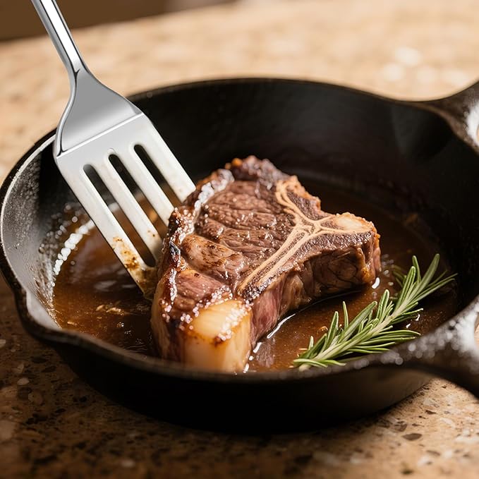 2 Pack metal spatula set, kitchen utensils, cooking utensils,Turner, mini spatula,Slotted Kitchen Spatulas Stainless Steel, Cooking Utensils, Ideal Cookware for Fish, Eggs, Pancakes