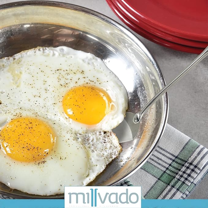 Stainless Steel Cooking Spatula,15 Inch Metal Turner, Kitchen Slotted Flipper For Grills, Camping BBQ’s, Frying Pancakes, Burgers, Large Cookware For the Professional Chef