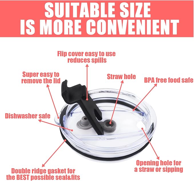 6 Pack 20oz Stainless Steel Tumblers Bulk Reusable Travel Mugs with Lid, Double Wall Powder Coated Coffe Cup for Home, Office, Outdoor Suitable for Vehicle Cup Holders