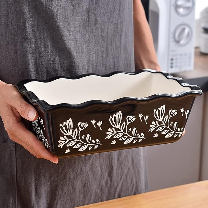 Wisenvoy Loaf Pans for Baking - Ceramic & Porcelain Nonstick Bread Pans