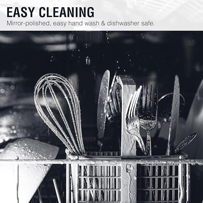 Stainless Steel Cooking Utensils Set, 5PCS Kitchen Utensils Set, Durable Kitchen Gadgets, Ladle, Slotted Turner, Slotted Serving Spoon, Solid Serving Spoon, Pasta Fork