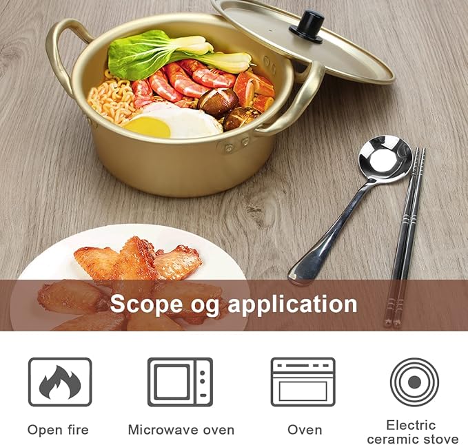 Korean Ramen Cooking Pot