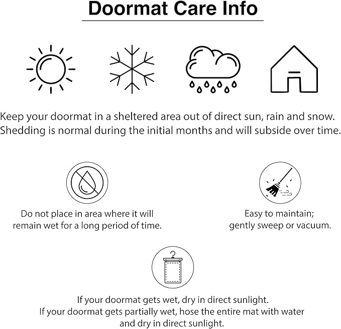 Calloway Mills Fall Plaid Doormat (Multi, 17" x 29" x 0.60")