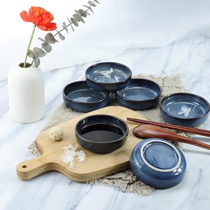 Vintage Style Ceramic Side Dishes Set of 6