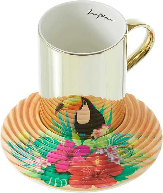 Luycho On Flowers Series_Toucan_12oz Gift for Your Special Days Luxury Home Decor