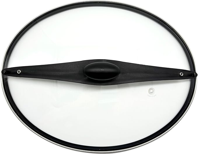 Oval Slow Cooker Lid with Sealing Ring and Clips Compatible for Hamilton Beach 6Qt Slow Cooker 33969，33866,33861