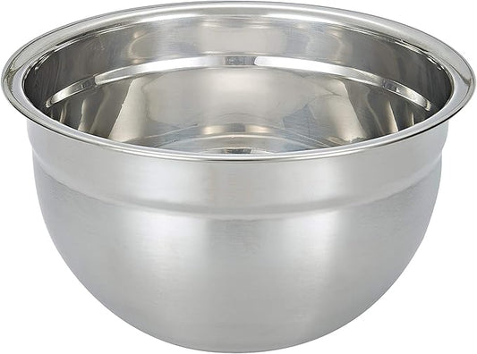 Premium Mixing Bowl Stainless Steel Mixing Bowl, Durable and Rustproof, Easy Grip and Stability Design Bowl,Versatile for Cooking, Baking, Prepping, and Food Storage. (30CM)