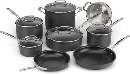 Cuisinart Chef's Classic™ Nonstick Hard Anodized Cookware 13 Piece Set