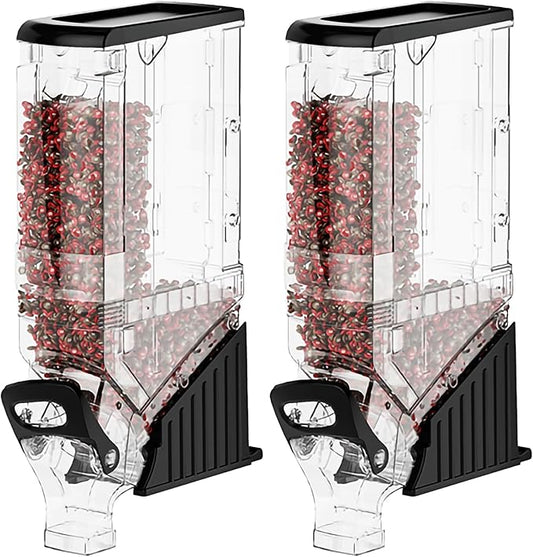 FixtureDisplays® 5 Gallon Gravity Bin Food Dispenser Cereal Dispenser Candy Dispenser 15771-2PK-NEW-NPF