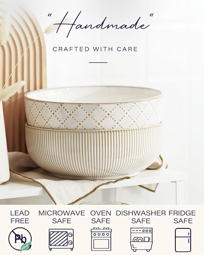 Serving Bowls (9.5 inch & 92 fl oz)