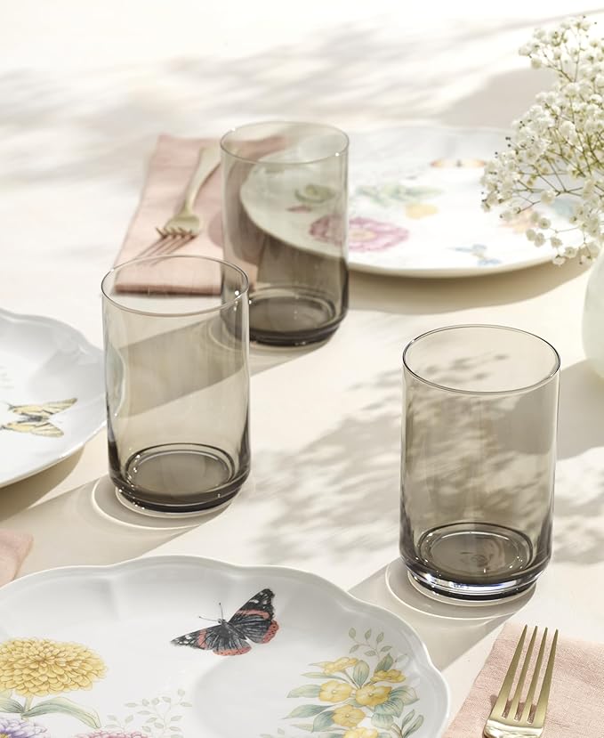 Lenox 897841 Tuscany Classics Stackable Coolers, Set Of 4, Smoke