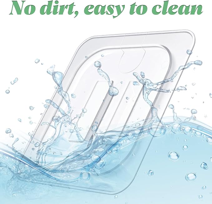 15 Pcs 1/6 Size Polycarbonate Food Pan Lids with Handle, Universal Handled Clear Steam Pan Food Storage Containers Covers for Fruits Vegetables Beans Corns Restaurant Hotel Commercial