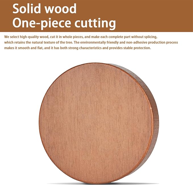 Wooden Trivets for Hot Dishes, Tree Shape Trivet Set, Foldable Kitchen Wooden Trivets, Tree Coaster for Hot Dishes、Pot、Bowl、teapot、hot Pot Holders (3 Piece-Walnut)