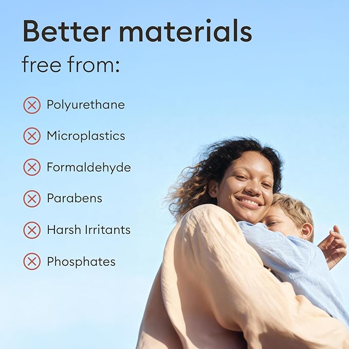 Vove Scrub Sponges 4 Pack, Cellulose & Cotton with Natural Loofah, Eco-Friendly Loofah Dish & Kitchen Sponges, Bathroom Scrubbing Pads, FSC-Certified Packaging