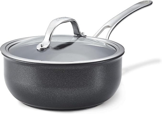 Anolon X - SearTech Nonstick Saucier, Induction Cooktop Compatible (2.4L/2.5qt)
