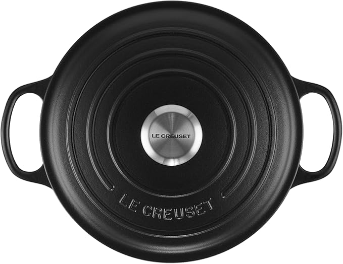 Le Creuset Enameled Cast Iron Signature Sauteuse Oven, 3.5 qt., Licorice