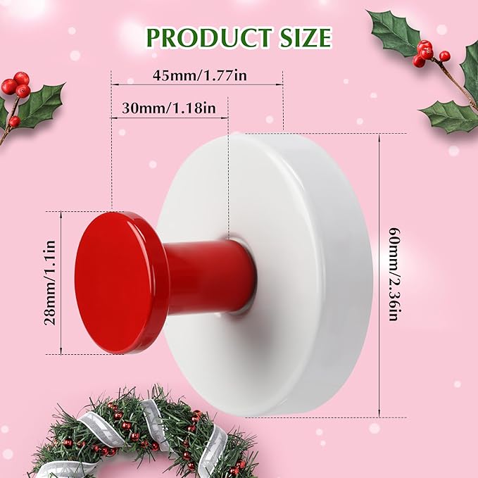 Suction Cup Hooks for Shower No-Drill Bathroom Hooks for Towels, Robes, Loofah Mountable on Bathroom Walls, Kitchen, Glass, Mirrors, Tile and Smooth,Non-Porous Surfaces (2, Blue White)