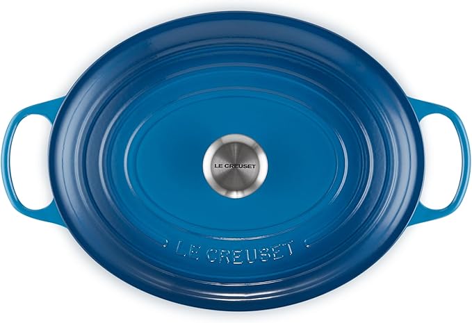 Le Creuset Enameled Cast Iron Signature Oval Dutch Oven, 8 qt., Marseille