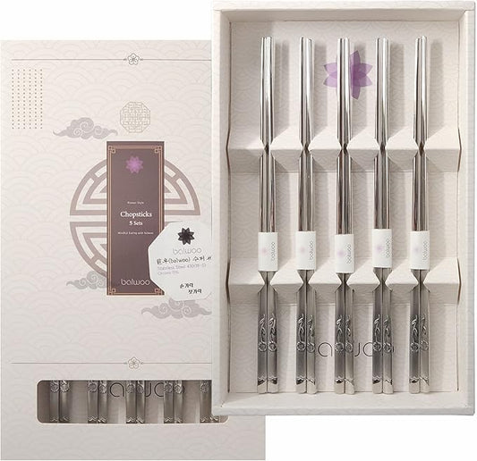 Korean Chopsticks 5 Sets