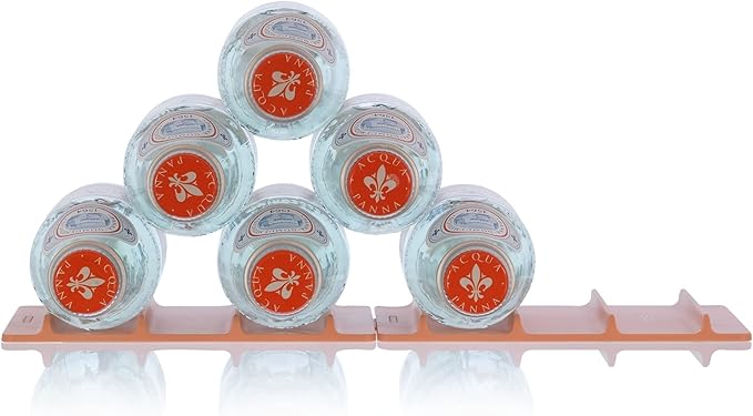 Cooks Innovations 2 Pack Drink Organizer for Fridge Modular, Soda Can Refrigerator Organizers and Storage, Beer-Wine-Water Bottle Holder, Durable Non-Slip Anti-Roll