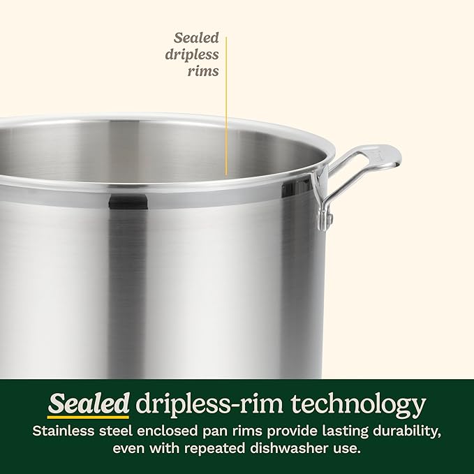 Cuisinart 15 Piece Cookware Set, MultiClad Pro Triple Ply, Silver, MCP-15N