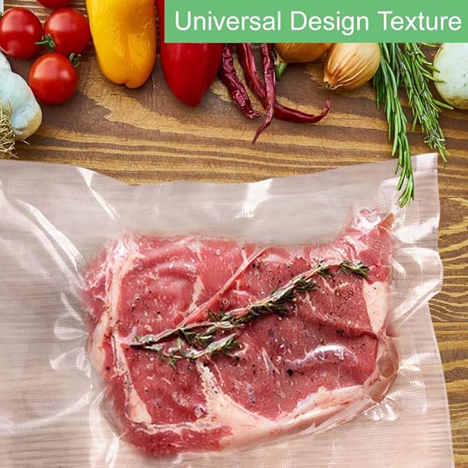 O2frepak 3Pack 6"x16.5'(1Roll) and 8"x16.5'(1Roll) and 11"x16.5' (1Roll) Vacuum Sealer Bags Rolls with BPA Free,Heavy Duty Vacuum Sealer Storage Bags Rolls,Cut to Size Roll,Great for Sous Vide Cooking