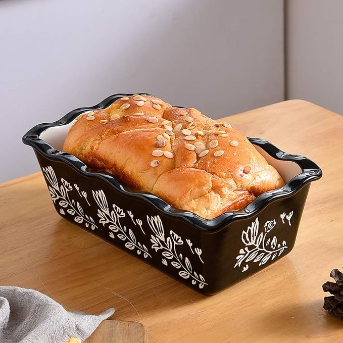 Wisenvoy Loaf Pans for Baking - Ceramic & Porcelain Nonstick Bread Pans